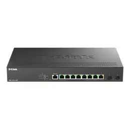 Smart+ L2+ 8 ports 2,5 GbE PoE+ & 2 ports 10 GbE SFP+ - Budget PoE 240 W (DMS-1250-10SP/E)_1